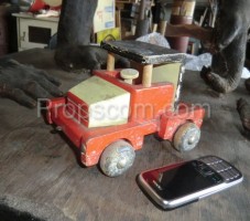 Wooden car