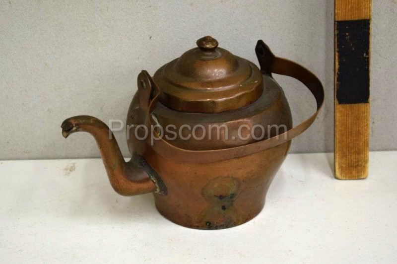 Copper teapot