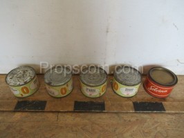 Cans of Moravian sausage
