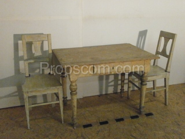 Stůl kuchyňský s židlemi 