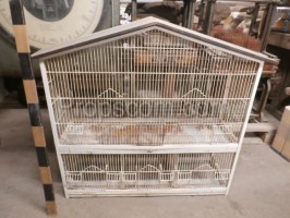 Wire cage white