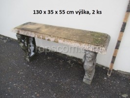 Sandstone bench