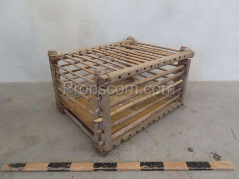 Wooden cage