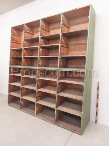 Workshop shelves