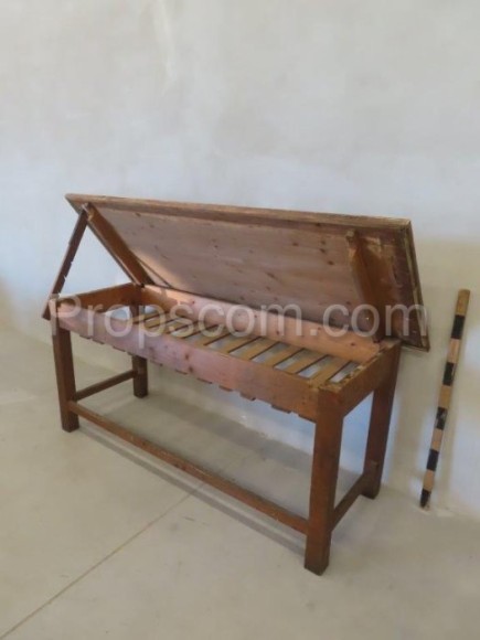 Wooden long table