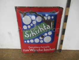 German advertising sign