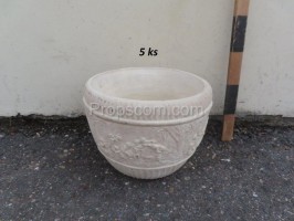 Sandstone flower pots