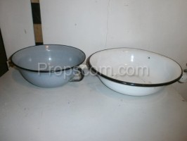 Enamel bowls