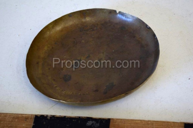 Brass plate