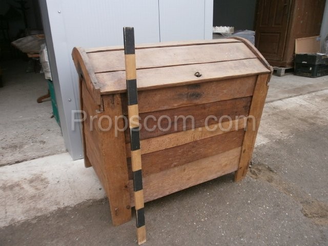 large wooden box