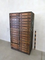 Wooden filing cabinet