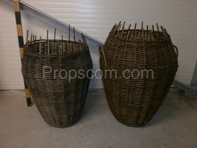 Large wicker containers