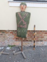 Soldier mannequin - theatrical scenery