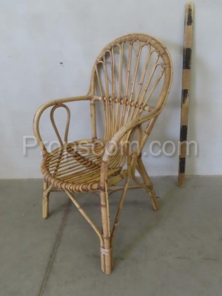 Rattan armchair