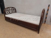 Wooden bed