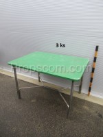 Chrome plastic table