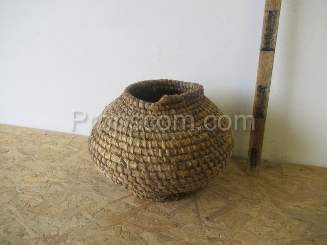 Wicker container small