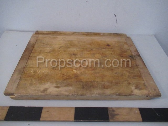 Large wooden cutting board