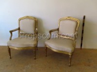 Upholstered armchairs