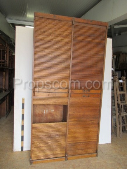 Cabinet with roller shutter (Registration)