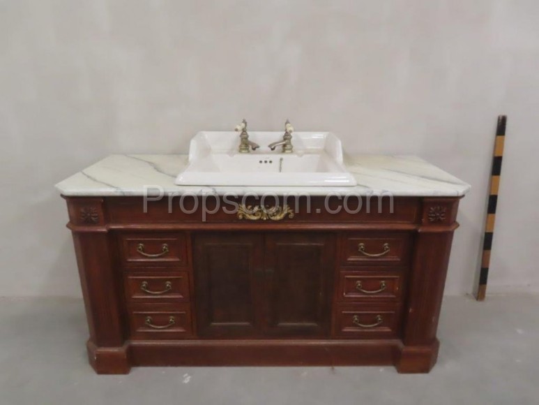 Cabinet with sink