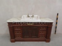 Cabinet with sink