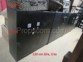 Industrial electrical cabinets with control panels