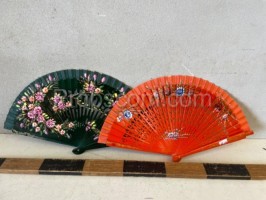 Colorful fans