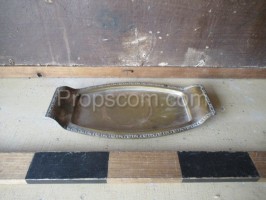 Oval tray for mannequins