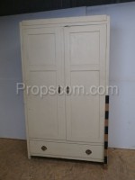 Large white cabinet