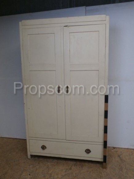 Large white cabinet