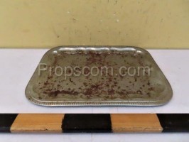 Serving tray rusty