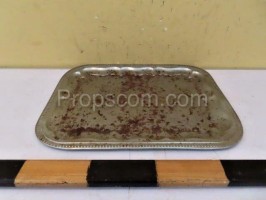 Serving tray rusty
