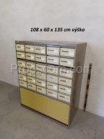 Metal filing cabinet