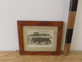 Photo of the choir in a frame