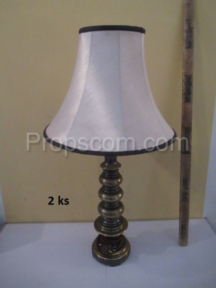 Lamps brass fabric