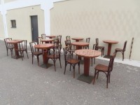 Cafe set 4 + 2 tables