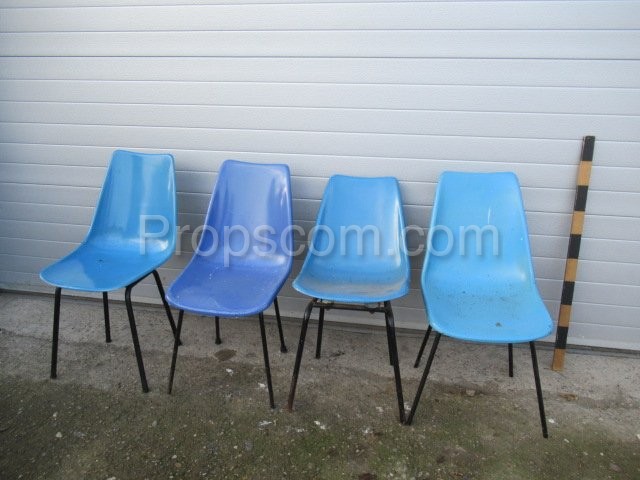 Chair metal plastic