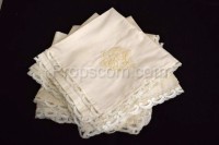 Embroidered handkerchiefs