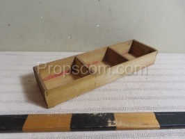 Wooden box organizer