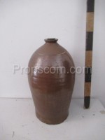 Large ceramic bottle