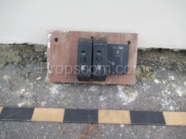 Electrical panel: fuses,