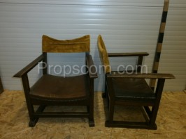 Wooden chairs