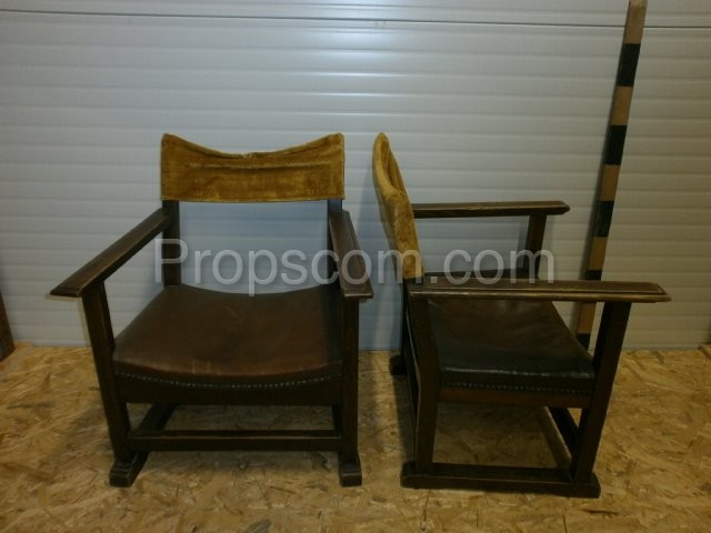 Wooden chairs