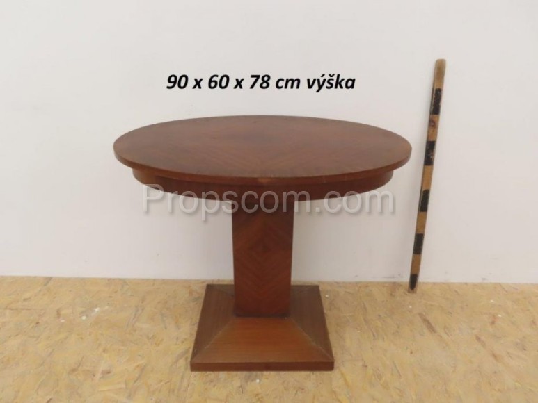 Oval table