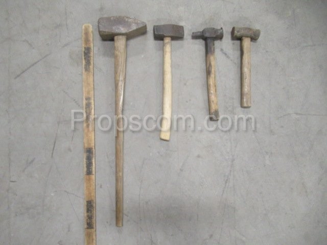 Blacksmith's hammers