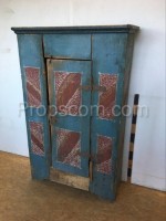 Painted peasant wardrobe