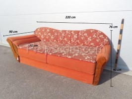 Orange Sofa