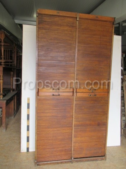 Cabinet with roller shutter (Registration)