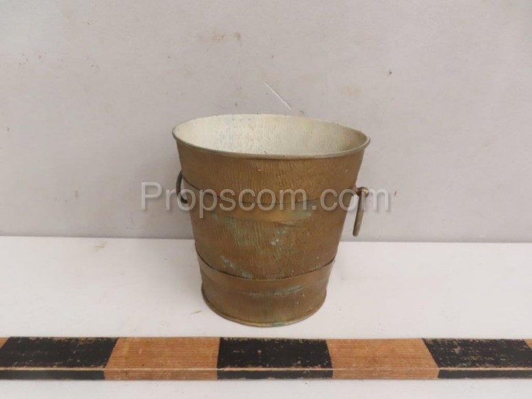 Brass cooling bucket